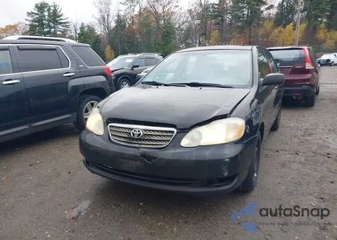 2006 Toyota Corolla Le из США, поврежденный, VIN 2T1BR32E76C692121